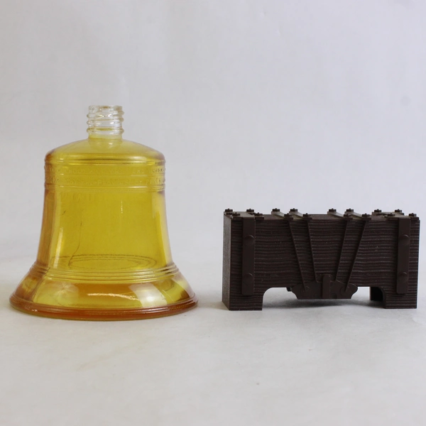 Vintage Avon Liberty Bell Decanter Tribute After Shave Empty Bottle 5 Oz