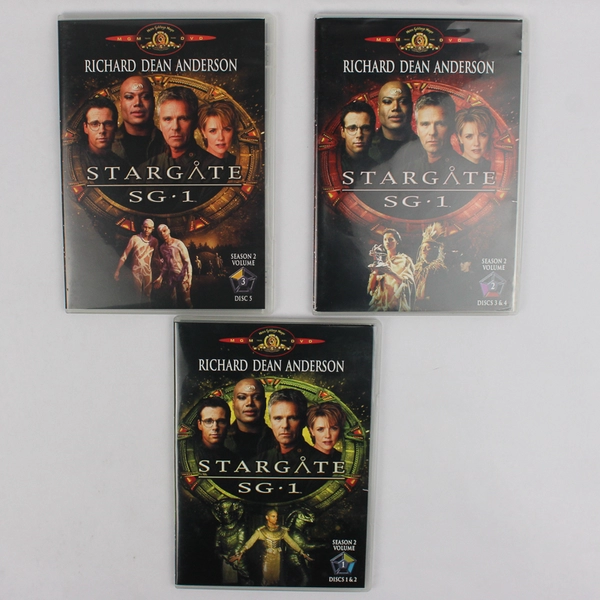 Stargate SG-1: Season 2 DVD 1998 5 Disc Set