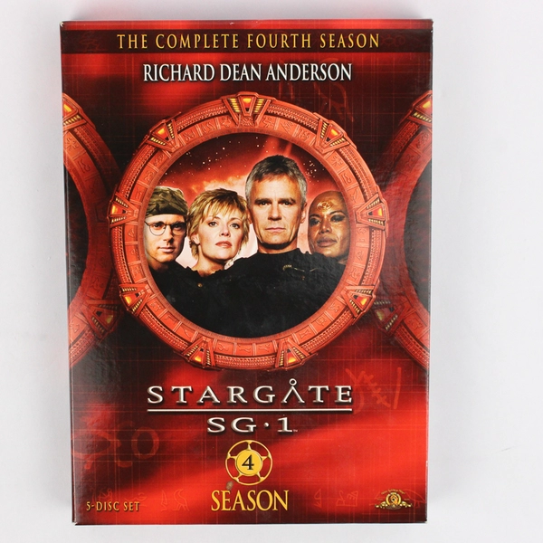 Stargate SG-1: Season 4 DVD 2000 5 Disc Set