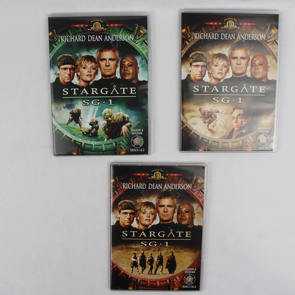 Stargate SG-1: Season 4 DVD 2000 5 Disc Set