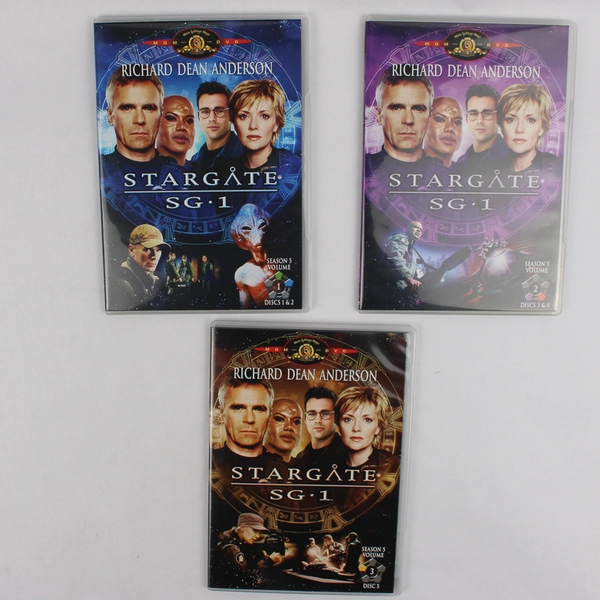 Stargate SG-1: Season 5 DVD 2001 5 Disc Set