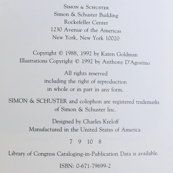 Angel Book: A Handbook for Aspiring Angels by Karen Goldman, 1992, Hardcover