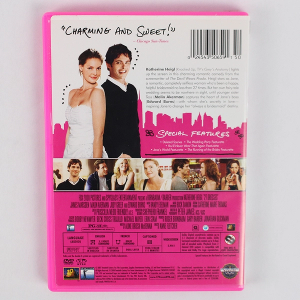 27 Dresses (DVD, 2008) PG-13 Movie