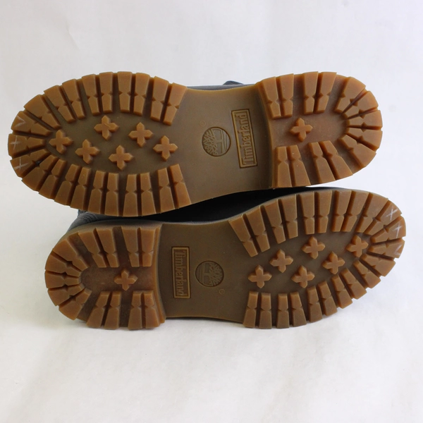 Timberland Premium 6-Inch Lace-Up Waterproof Boot Blue Leather Women's Size 9