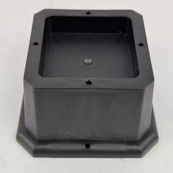 Set of 6 MCXYEM Black Plastic Heavy Duty Bed Risers 2.75 Inch