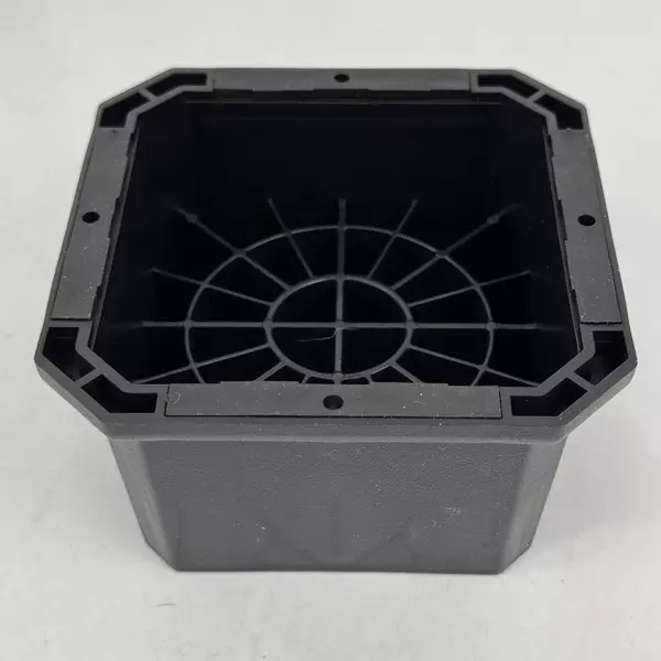 Set of 6 MCXYEM Black Plastic Heavy Duty Bed Risers 2.75 Inch