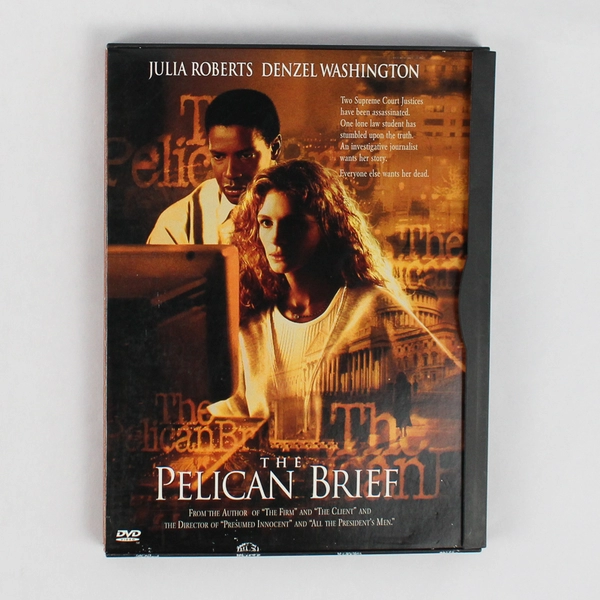 The Pelican Brief (DVD, 1997) Denzel Washington, Julia Roberts PG-13 Movie