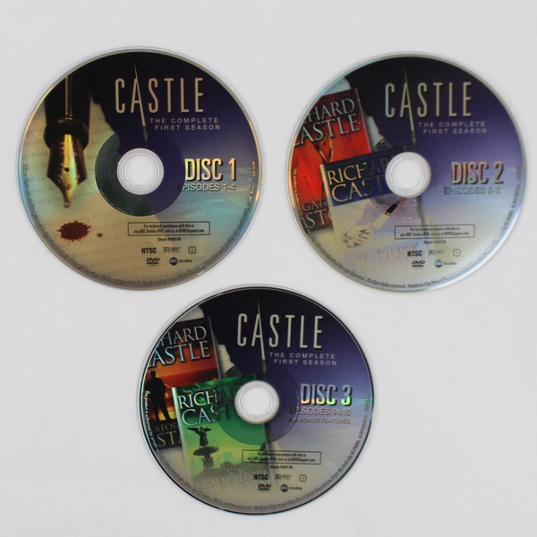 Castle: the Complete First Season (DVD) 3 Disc Set