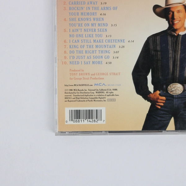 Lot of 3 George Strait CDs Always Never The Same Blue Clear Sky Carrying Love