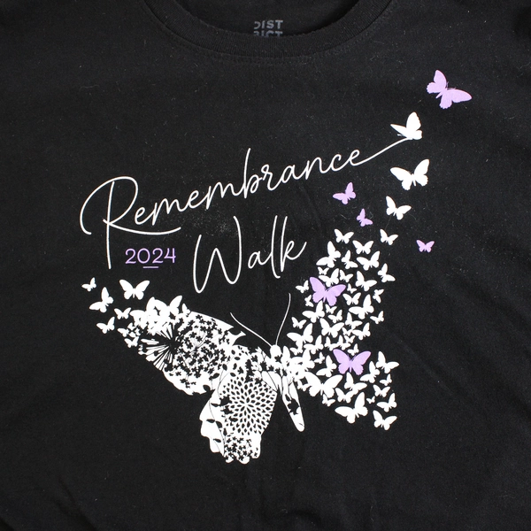 District Re-Tee 2024 Remembrance Walk T-Shirt Adult 2XL