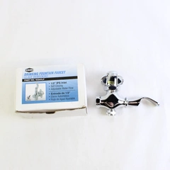 Ez Flo Drinking Fountain Faucet Polished Chrome 1/2" IPS Part SKU 10341LF