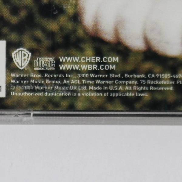 Living Proof by Cher CD 2002