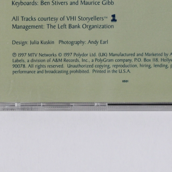 Bee Gees VH1 Storytellers CD 1997