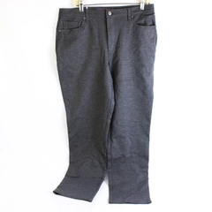 NWT Gloria Vanderbilt Dark Gray Amanda Slim Tapered High-Rise Pants Women's 14