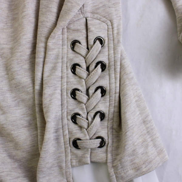 Simply Vera by Vera Wang Beige Layered 3/4-Sleeve Top Women's XXL