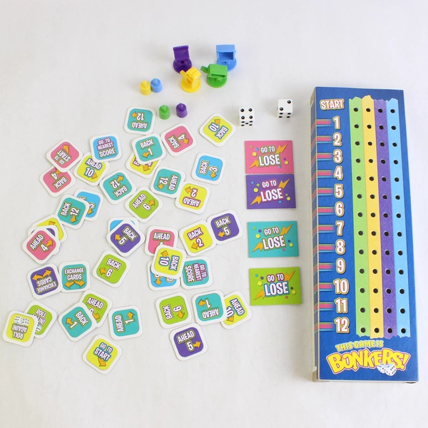 Vintage This Game is Bonkers Parker Brothers 2021 Classic Board Game Complete