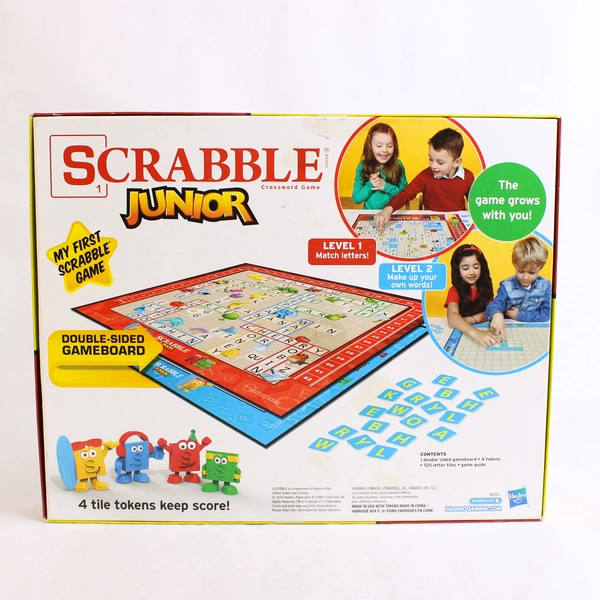Scrabble Crossword Game for Juniors Complete