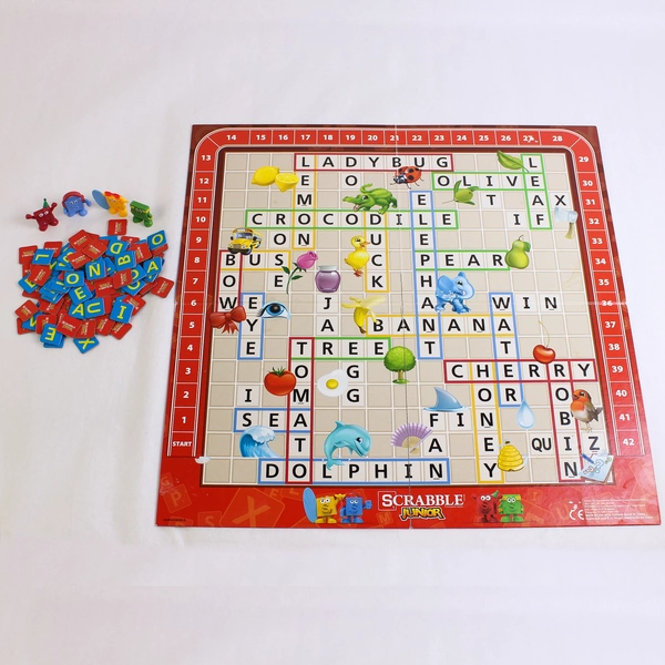Scrabble Crossword Game for Juniors Complete