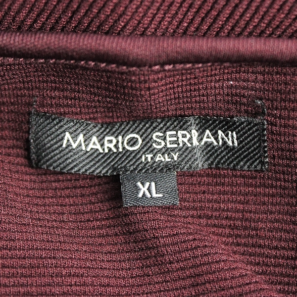 Mario Serrani Dark Merlot Half-Sleeve Knee-Length Shift Dress Women's XL NWT