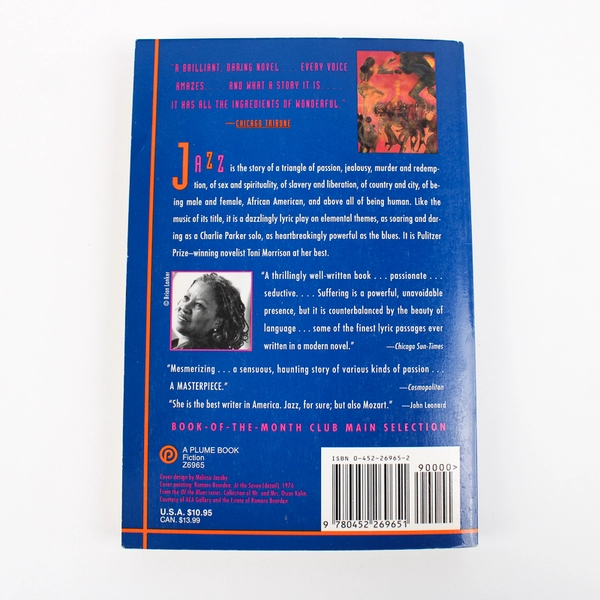 Jazz Paperback By Toni Morrison 1993 Penguin Books