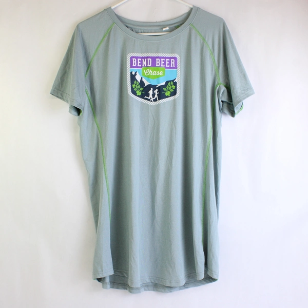 Cascade Relays Bend Beer Chase Athletic T-Shirt Women's 2XL