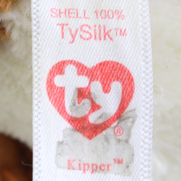 Lot of 2 Ty 7" Plush Animals Kangaroo and Wolf Soft Stuffed Toys