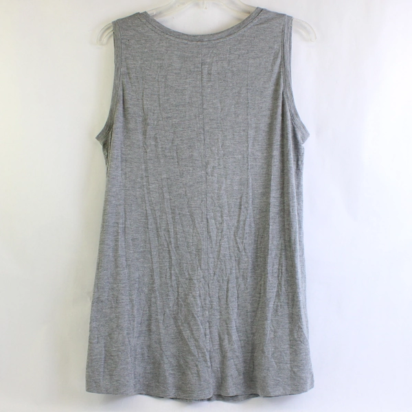Lane Bryant Gray V-Neck Tank Top Women's Size 14/16