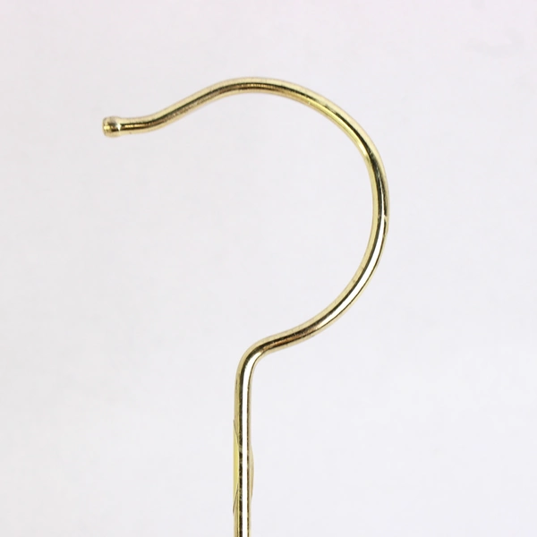 Lot of 10 Beige Felt Clothes Hangers for Tops and Pants