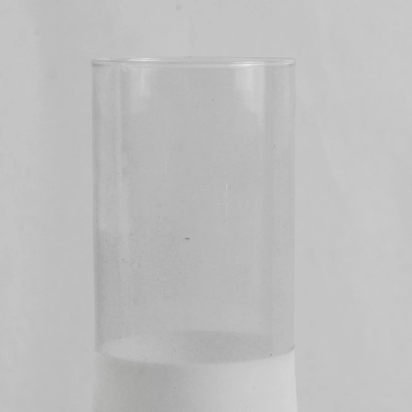 Unbranded Frosted Glass Lamp Chimney For Hurricane Lamps