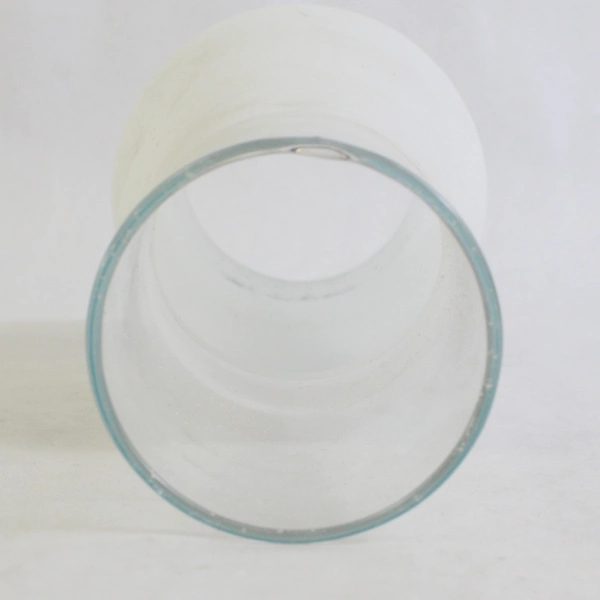 Unbranded Frosted Glass Lamp Chimney For Hurricane Lamps 10" Tall