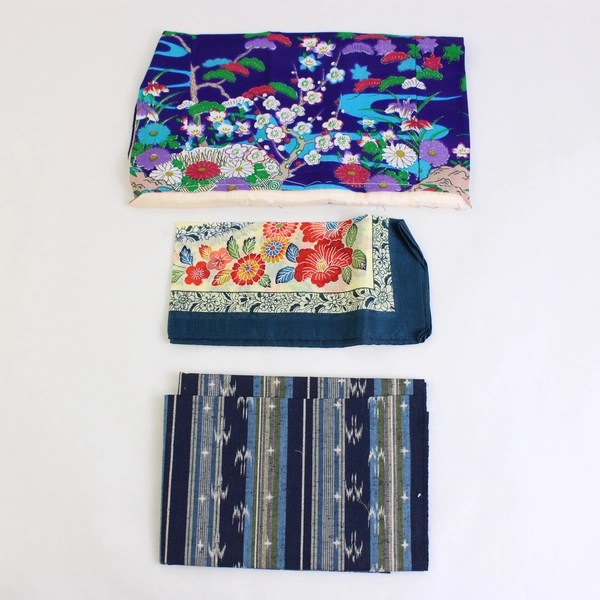 12+ Piece Lot of Small Colorful Scrap Fabric for DIY Upcycling