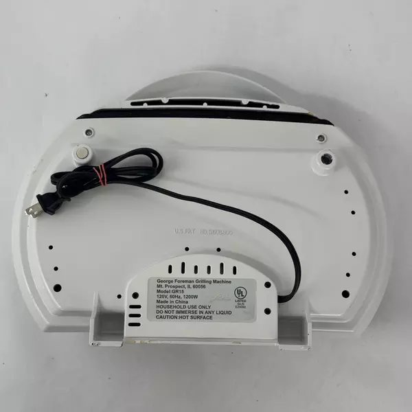 George Foreman Lean Mean Fat Grilling Machine Model GR15 With Drip Tray