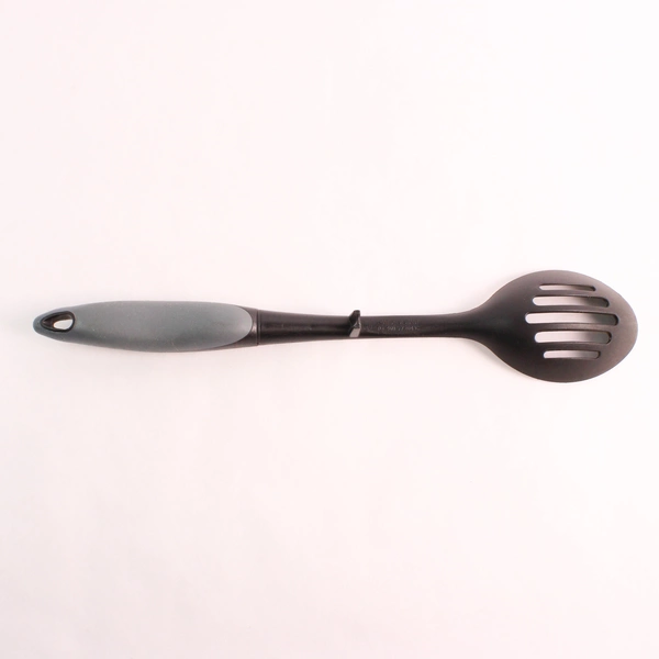 Rubbermaid Black and Gray Heat Resistant Slotted Serving Spoon