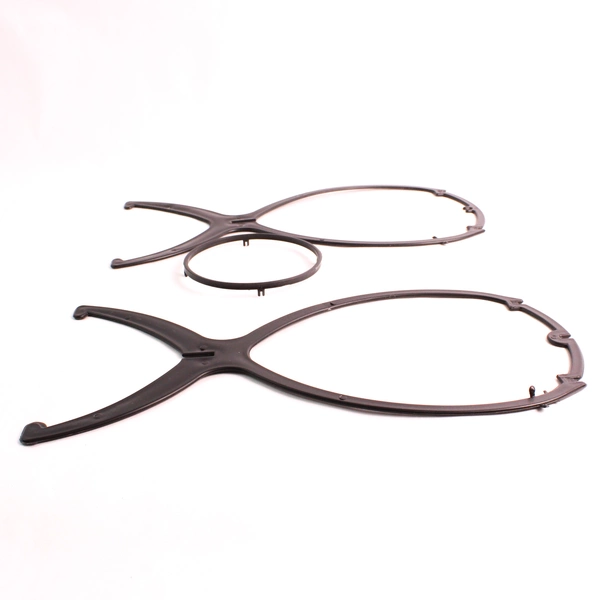 Lot of 3 NIP Korean Wig Head Stands Black and White