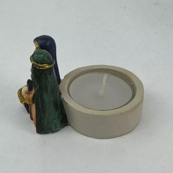 Dickson's Resin Holy Family Tealight Candle Holder NIB
