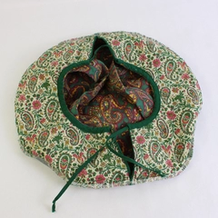 Multicolor Paisley Pattern Quilted Casserole Carrier 14" x 15"