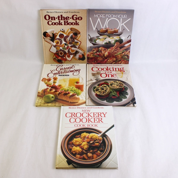 Lot of 5 VTG 1980s Better Homes and Gardens Cookbooks Flawed