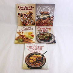 Lot of 5 VTG 1980s Better Homes and Gardens Cookbooks Flawed