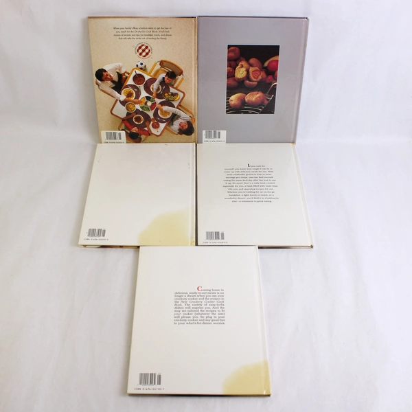 Lot of 5 VTG 1980s Better Homes and Gardens Cookbooks Flawed
