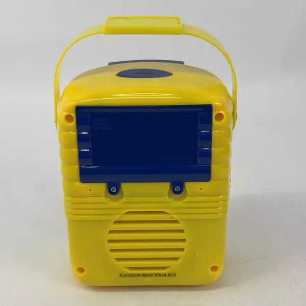 Billion Bubbles Kids Bubble Blower With Turbo Bubble Technology Yellow And Blue