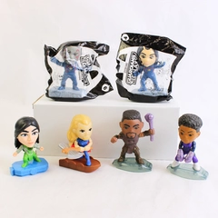 Lot of 6 McDonald's Marvel Studios Superhero Character Happy Meal Toys