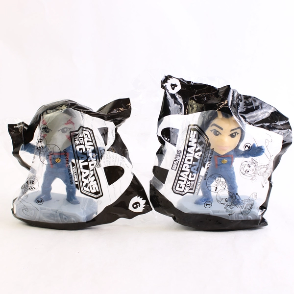 Lot of 6 McDonald's Marvel Studios Superhero Character Happy Meal Toys