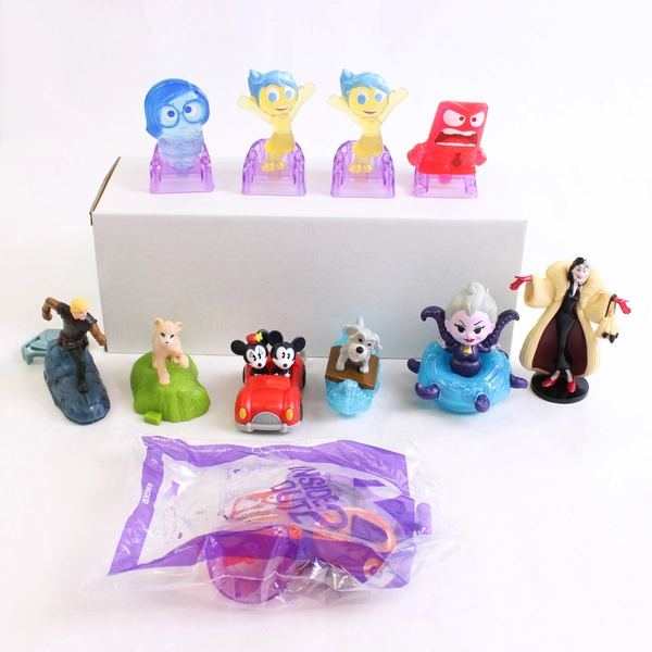 Lot of 11 Disney and Pixar Action Figures and Toys