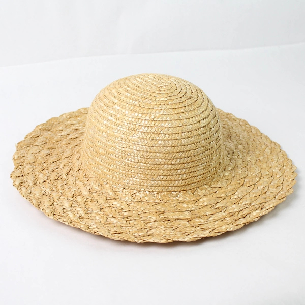 Accessories Network Group Woven Straw Sun Hat Wide 3.5" Brim 