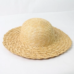Accessories Network Group Woven Straw Sun Hat Wide 3.5" Brim 