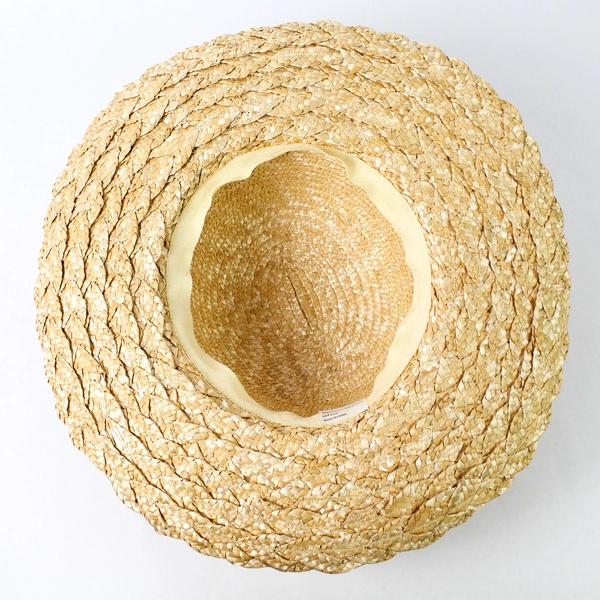 Accessories Network Group Woven Straw Sun Hat Wide 3.5" Brim 