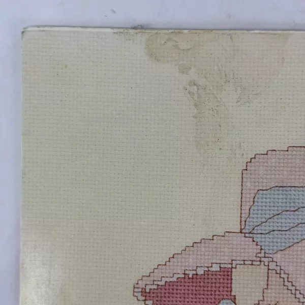 Precious Moments Uncle Sam with Bible PM-15 1987 Cross Stitch Book Gloria & Pat