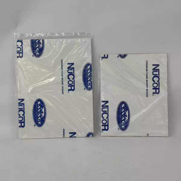 NuCOR Self Adhesive Mounting Boards Sealed 8 x10 and 9 x12