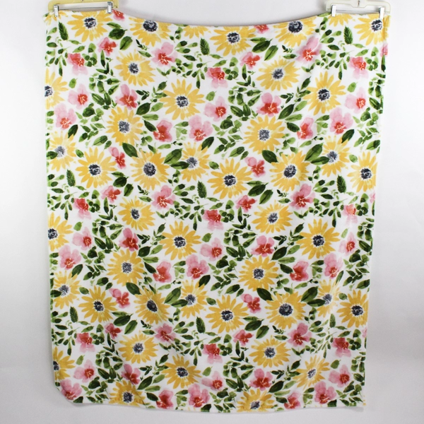 The Farmhouse Rachel Ashwell Shabby Floral Throw Blanket 60x70