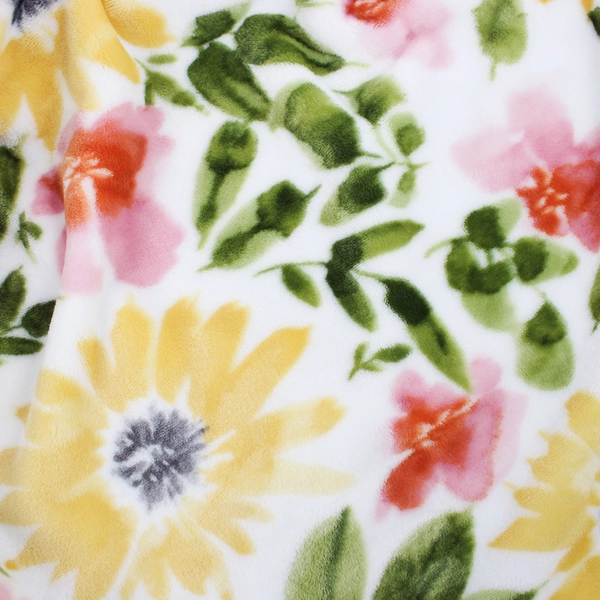 The Farmhouse Rachel Ashwell Shabby Floral Throw Blanket 60x70